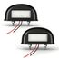 AOHEWEI 2 x LED-Kennzeichenbeleuchtung, Rücklicht für das hintere Kennzeichen, 12/24 V, wasserdicht, ideal für PKW, Anhänger, LKW oder Boote