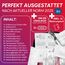 KFZ Verbandstasche nach aktueller Norm 2026 inkl. Beatmungstuch - Auto Verbandskasten europaweit nutzbar - Erste Hilfe Set neue Norm DIN 13164:2022 (StVO konform)