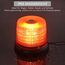 Justech Rundumleuchte Magnet Kabellose LED 6 Blitzmuster Warnleuchte auto Gelbes LED Warnblinklicht 72 LEDs Blitzleuchte mit E57-Zulassung IP65 wasserdicht Warnblinkleuchte mit Magnetfuß für Fahrzeuge