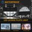 AOHEWEI 2 x LED-Kennzeichenbeleuchtung, Kennzeichenbeleuchtung, 12~24 V, wasserdicht, perfekt für Auto, Anhänger, LKW, Boot