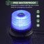 EYPINS 40 LED Rundumleuchte, 40W Auto Warnleuchte, Rundumleuchte Blau, Magnet Warnlicht Blinkleuchte Strobe Beacon Light mit 5 Meters-Kabel für 12V/24V Truck, KFZ, LKW, Traktor | E57 IP65