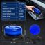 Dinfu Blaulicht Auto 12V Rundumleuchte blau magnet Frontblitzer 9 Blinkend Leuchte Warnleuchte mit 3 Meters Kfz-Ladekabel für Polizei Auto Pkw LKW UTV