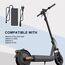 Mezelon E Scooter Ladegerät, Ladekabel 54.6V 2A für Xiaomi 4 Pro 2nd Gen, 4 Ultra, 5, 5 Pro, 48V Akku Elektro Scooter Schnellaufladen für Xiaomi Scooter Elektrisch, Ladekabel Xiaomi Scooter