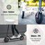 OUXI 8,5 Zoll E Scooter Solid Reifen, 8 1/2 Vollgummireifen,50/75-6.1 Schlauchlose Vollgummireifen für Xiaomi 1S /Pro 2/M365/M365 Pro/3/3 Lite/Essential und alle 8,5 Zoll Scooter Reifen