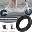 OUXI 8,5 Zoll E Scooter Solid Reifen, 8 1/2 Vollgummireifen,50/75-6.1 Schlauchlose Vollgummireifen für Xiaomi 1S /Pro 2/M365/M365 Pro/3/3 Lite/Essential und alle 8,5 Zoll Scooter Reifen
