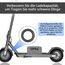 XIAOMI Reifen,2 Bilder E Scooter 8.5 Zoll Solid Tyres 8 1/2x2 mit Montagewerkzeug Kompatibel Für Mijia Mi Xiaomi M365 1S,Essential,Pro,Pro 2, Elektro-Scooter Vollgummi Tyre Reifen