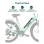 MileCity1 26" E-Bike für Erwachsene, 7 Gang Elektrofahrrad mit Austauschbarem 36V 13Ah Akku, 25 km/h und 80–100km Reichweite E-Bike für Städtische Pendler, IP65 Wasserdicht (MileCity1, Grün)