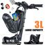 Faireach 3L E Scooter Tasche, Schnellverschluss Roller Tasche mit Mehrfarbige Elastische Kordel, Wasserdicht Große Kapazität Lenkertasche Escooter für Segway, Ninebot, Xiaomi, Mijia