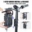 Faireach 3L E Scooter Tasche, Schnellverschluss Roller Tasche mit Mehrfarbige Elastische Kordel, Wasserdicht Große Kapazität Lenkertasche Escooter für Segway, Ninebot, Xiaomi, Mijia