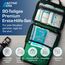 Erste Hilfe Set - 90-teiliges Premium Erste-Hilfe-Set - enthält Sofort Kühlpacks, Augenspülung, Rettungsdecke für zu Hause, Büro oder Auto - Grün