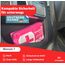 Verbandstasche KFZ Norm 2026 mit Beatmungstücher - Verbandskasten Auto - DIN13164:2022 - Erste Hilfe Set - Verbandskasten StVO konform (Pink)