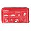 Walser KFZ-Verbandtasche, Auto-Verbandskasten, Erste Hilfe Koffer, Notfall-Set Auto, Erste Hilfe Tasche DIN 13164, First Aid Kit rot 44264