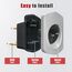 MCEVKELN Typ 2 Wandhalterung Ladekabel Wandhalter Wallbox Kabelhalter Typ 2 Steckerhalter Dock für EV Ladegerät IEC 62196-2 Holder Halterung Wallbox Zubehör - Silber