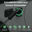 GONEO Typ 2 Ladekabel 22kW 7M 32A Ladekabel Elektroauto Typ 2 3 Phasig für E Auto EV/PHEV Modus 3 mit Tasche Geeignet für Model S/3/X/Y e-Golf ID.3 i3/i8