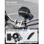 Vitalismo Wasserdicht Handyhalterung Fahrrad Lenkertasche 360°Drehbarem Motorrad Handyhalter für 4.7-7 Zoll Smartphone mit Regenhaube Handy Halterung Lenker Tasche Fahrradtasche Handytasche