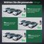 GONEO Typ 2 Ladekabel 11kW 16A 8M Ladekabel für Elektroauto Dreiphasen Schutzart IP54 und UL94 V-0 Modus 3 Versilberte Kontakte Halogenfrei Geeignet für EV PHEV BEV mit Tragetasche