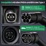 GONEO Typ 2 Ladekabel 22kW 7M 32A Ladekabel Elektroauto Typ 2 3 Phasig für E Auto EV/PHEV Modus 3 mit Tasche Geeignet für Model S/3/X/Y e-Golf ID.3 i3/i8