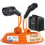 GONEO Typ 2 Ladekabel 11kW 16A 10M Ladekabel für Elektroauto Dreiphasen Schutzart IP54 und UL94 V-0 Modus 3 Versilberte Kontakte Halogenfrei Geeignet für EV PHEV BEV mit Tragetasche