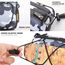 Rhinowalk Fahrrad Lenkertasche Vordertasche Fahrradtasche Aufbewahrungstasche mit Schultergurt für Rennrad Mountainbike Radfahren Reisen (Camouflage grau)