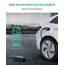 EVDANCE Typ 2 Ladekabel Schuko für Elektroauto 3,68kW[1-phasig, 6.1m, 6-16A] Ladekabel Elektroauto Typ 2 Schuko für Elektroauto & Hybrid(PHEV/EV) - Schwarz