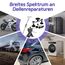 PDR TOOLS Ausbeulwerkzeug Dellen Reparaturset Auto- Beulenzieher, Gleithammer aus Aluminium, PDR Reflektionsplatte, PDR Werkzeug - KFZ-Werkzeug für Karosserie, Hagelschaden & Beulenentfernung