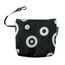 KLICKfix Unisex Fahrradtasche, bubbles anthra, 0303BA, 35 x 28 x 5 cm, Bubble Anthracite