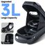 CHICLEW 3L Große Kapazität Scooter Tasche, Schnellverschluss wasserdichte E Roller Tasche, Tragbare Lenkertasche Escooter für Xiaomi Mijia Sedway Ninebot E Scooter