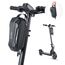 CHICLEW Scooter Tasche für Roller, Rollertasche Front Tube Bag Groß Lenkertasche Wasserfest, Vordertasche für Elektroroller Xiaomi MI Mijia M365 Sedway Ninebot E ES1/ES2/ES3/ES4 (Schwarz, 2L)