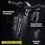 CHICLEW Scooter Tasche für Roller, Rollertasche Front Tube Bag Groß Lenkertasche Wasserfest, Vordertasche für Elektroroller Xiaomi MI Mijia M365 Sedway Ninebot E ES1/ES2/ES3/ES4 (Schwarz, 2L)