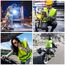 Gowkeey Warnwesten Auto 5 STK, Warnweste Pannenweste Warnwesten Neongelb Sicherheitsweste Westen Auto,Weste Neongelb Reflektierend High Visibility Vest für Autofahrern Fahrern Arbeitskräften