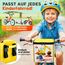 Lenkertasche Kinder Bagger – Fahrradkorb Kinder vorne, Kinderfahrrad Korb vorne, Laufrad Korb, Fahrradtasche Lenker – wasserabweisend, kompatibel mit Woom Puky