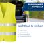 VZL Warnwesten Auto Set – TÜV geprüfte Warnweste EN ISO 20471 – Warnweste Auto – 2/3/5 Stück Warnwesten – für Auto, Motorrad, Fahrrad – Warnweste Kinder – Rettungsweste Kinder (3)