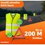 OwnWheel 3 in 1- Set KFZ Pannenset geprüft 2026 & Autozubehör - Auto Erste Hilfe Set mit Verbandskasten & Warnweste & Warndreieck für StVO