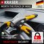 KRASER KR855Y Hohe Sicherheit Lenkradkralle, Sichtbarer und Abschreckender Lenkradschloss, Lenkradsperre Wohnmobil, Wegfahrsperre Diebstahlsicherung Universal für Auto PKW
