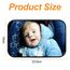 Maxentico Spiegel Auto Baby Rückbank, Autospiegel Baby Rücksitz, Babyspiegel Rücksitz, Spiegel Kindersitz, Rücksitzspiegel für Babys, Kinderspiegel, Universeller Kinder Rückspiegel