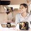 Autospiegel Baby Rücksitz Spiegel Rückbank: Spiegel Auto Baby Rückbank mit Haken Clip, 100% Bruchsicherer & 360° Drehbar Rücksitzspiegel, Babyspiegel Erstausstattung & Auto Zubehör für KFZ Kopfstütze