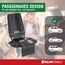 ATHLON TOOLS Kindersitzunterlage Auto mit Seitenschutz - Optimale Passform - Isofix kompatibel - Dick gepolstert - für Kindersitze, Babyschalen und Sitzerhöhungen - Patentiertes Design aus Hamburg