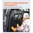 LIONSTRONG® Auto Organizer Kinder Rücksitz [wasserdicht] - Rückenlehnenschutz Auto Kinder - Autositz Organizer - Sitzschutz Rückenlehne Basic