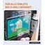 LIONSTRONG® Auto Organizer Kinder Rücksitz schwarz [WASSERDICHT] - Rückenlehnenschutz Auto Kinder universell kompatibel - Autositz Organizer - Sitzschutz Rückenlehne - Tablet-Fach