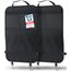 LIONSTRONG® Auto Organizer Kinder Rücksitz schwarz - Wasserdicht - Rückenlehnenschutz Auto Kinder universell kompatibel - Autositz Organizer - Sitzschutz Rückenlehne - große Tasche