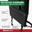 ATHLON TOOLS 2x Autositz-Organizer mit integrierter Tablet-Halter - Verstärkte Rückseite - mit Extra Federtasche - für Business und Kinder - Designed in Hamburg (Schwarz / 2er-Sparset)