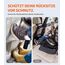 LIONSTRONG® Auto Organizer Kinder Rücksitz schwarz [WASSERDICHT] - Rückenlehnenschutz Auto Kinder universell kompatibel - Autositz Organizer - Sitzschutz Rückenlehne - Tablet-Fach