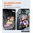 LIONSTRONG® Auto Organizer Kinder Rücksitz schwarz [WASSERDICHT] - Rückenlehnenschutz Auto Kinder universell kompatibel - Autositz Organizer - Sitzschutz Rückenlehne - Tablet-Fach