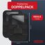 PROTEX© Rückenlehnenschutz Organizer [Testsieger 2025] 100 Tage risikofrei testen - Auto Rücksitz Organizer mit 12 Zoll Tablet Fach [2er schwarz]