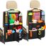 SURDOCA Autositz-Organizer – 4th Generation verbesserter Auto Rücksitz für bis zu 11-Zoll Tablet, 8 Taschen, Kinderspielzeug-Aufbewahrung, wasserdichter Rücksitzschutz für Kinder