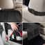 Fervalyna 2 Stück Kindersitzunterlage Isofix, rutschfest Wasserabweisender Autositzschoner, Universell Sitzschoner Auto Kindersitz, Autositzauflage mit Netztaschen, Schutzunterlage, Autositzschutz