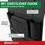 ATHLON TOOLS 2x Autositz-Organizer mit integrierter Tablet-Halter - Verstärkte Rückseite - mit Extra Federtasche - für Business und Kinder - Designed in Hamburg (Schwarz / 2er-Sparset)