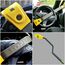 Stoplock HG 134-66 Lenkrad-Wegfahrsperre Airbag 4x4, für Pkw, sichere Diebstahlsicherung mit Schlüssel, gelb/grau, 1 Stück