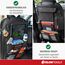 ATHLON TOOLS 2x Autositz-Organizer mit integrierter Tablet-Halter - Verstärkte Rückseite - mit Extra Federtasche - für Business und Kinder - Designed in Hamburg (Schwarz / 2er-Sparset)