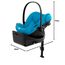 CYBEX Gold ISOFIX Basis, Base G, Für Babyschale Cloud G i-Size und Auto-Kindersitz Sirona G i-Size, Schwarz